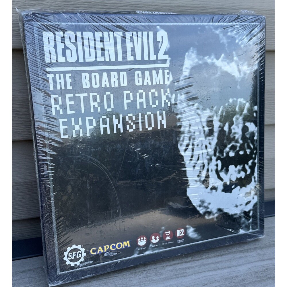 Resident Evil 2 Board Game Retro Pack Expansion New Rare Capcom SFG